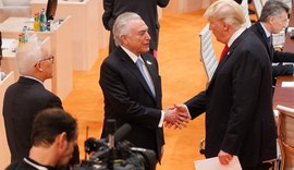 No Twitter, Temer posta foto de encontro com Donald Trump