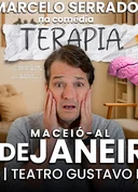 Marcelo Serrado no espetáculo “Terapia”