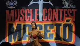 Agente da PM/AL é campeã alagoana de fisiculturismo