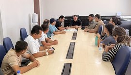 SSP/AL recebe vereador e representantes de grupo envolvido em conflito fundiário em Palmeira dos Índios