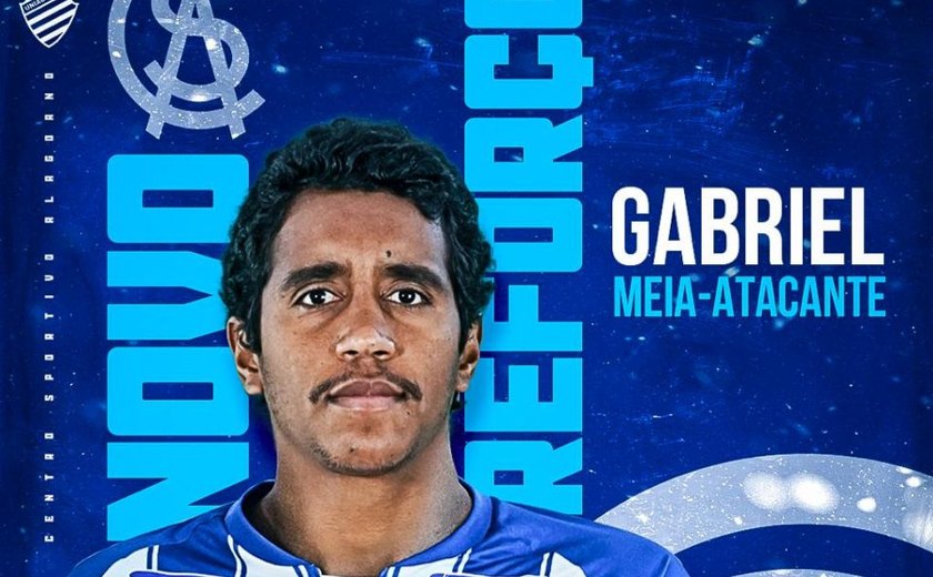 CSA acerta a contratação do meia-atacante Gabriel