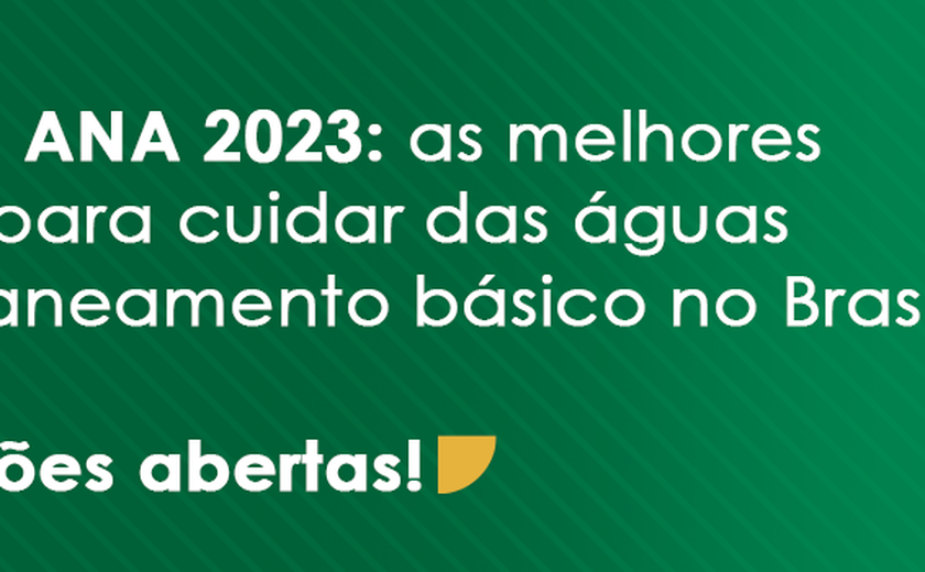 Prêmio ANA 2023 recebe inscrições até 22 de março