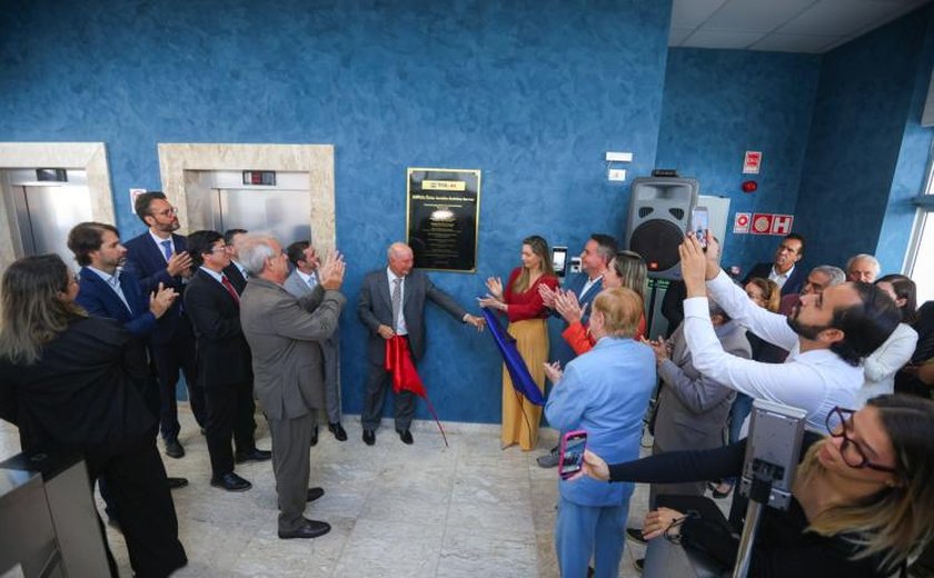 TCE/AL inaugura prédio anexo em celebração aos 78 anos com presença do governador Paulo Dantas