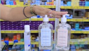 Consumo de álcool em gel diminui 57,6% em Alagoas