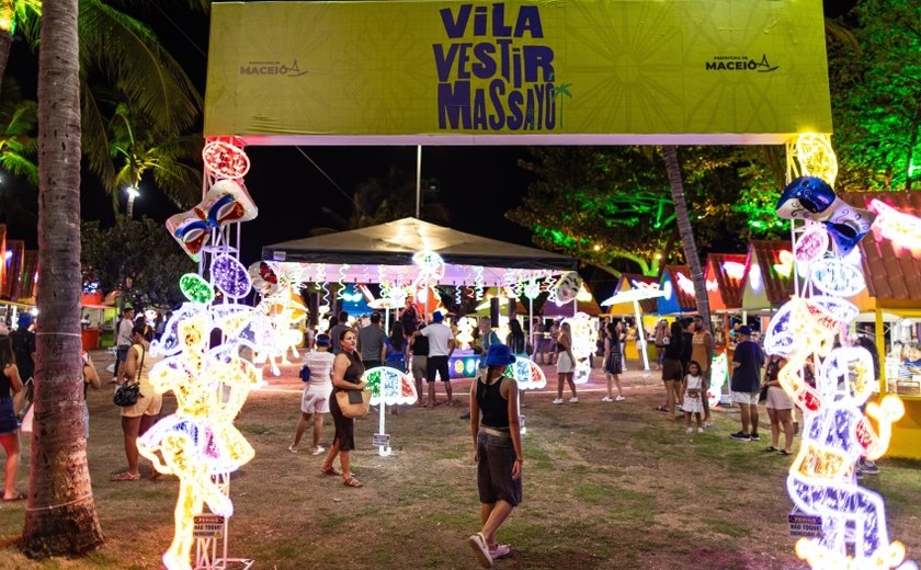 Vila Vestir Massayó leva cultura, gastronomia e clima de Carnaval à orla de Pajuçara