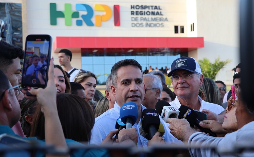 Vídeo: governador inaugura Hospital Regional de Palmeira dos Índios com 140 leitos