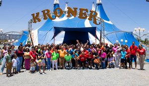 Internacional Circo Kroner promove Espetáculo da Inclusão em Maceió e emociona crianças e adolescentes