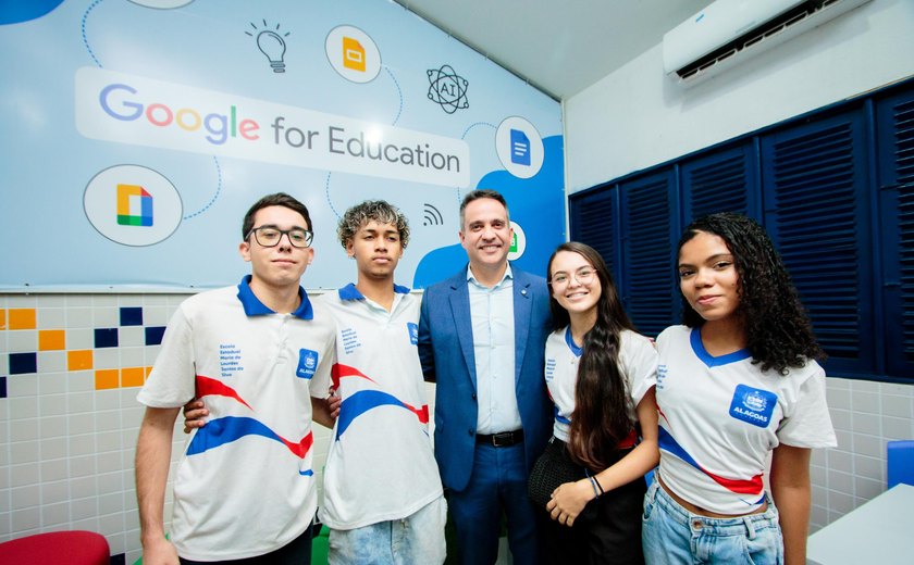 Governo de Alagoas entrega em Batalha a primeira Sala Google da rede pública estadual