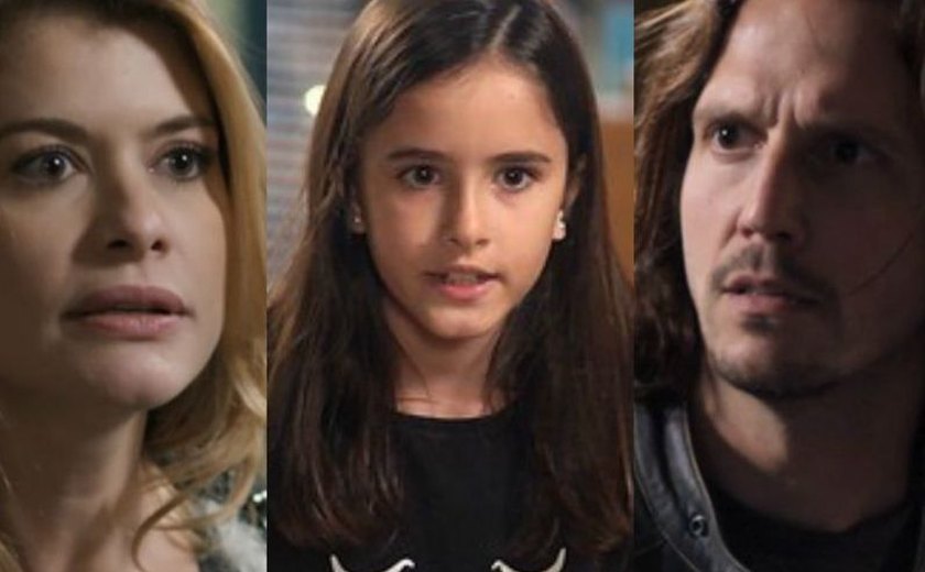 Novela 'Rock Story': Chiara se perde em floresta e Diana e Gui se desesperam