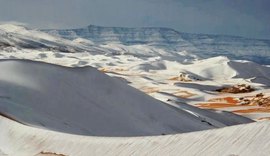 Neve cai no deserto do Saara após rara onda de frio