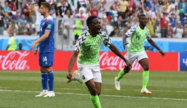 Musa faz dois, Nigéria vence a Islândia e dá sobrevida à Argentina