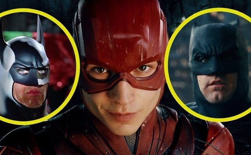 Ben Affleck e Michael Keaton são confirmados como 'Batmans' em 'The Flash'