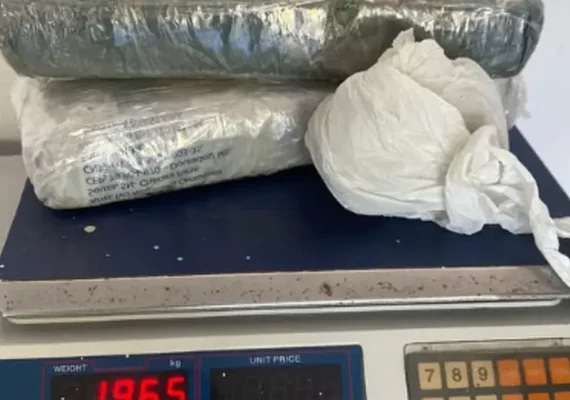 Homem é preso com maconha escondida em caixa de som ônibus interestadual