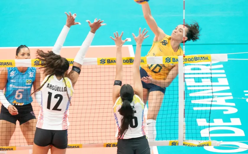 Brasil supera Venezuela em estreia no Sul-Americano de vôlei feminino