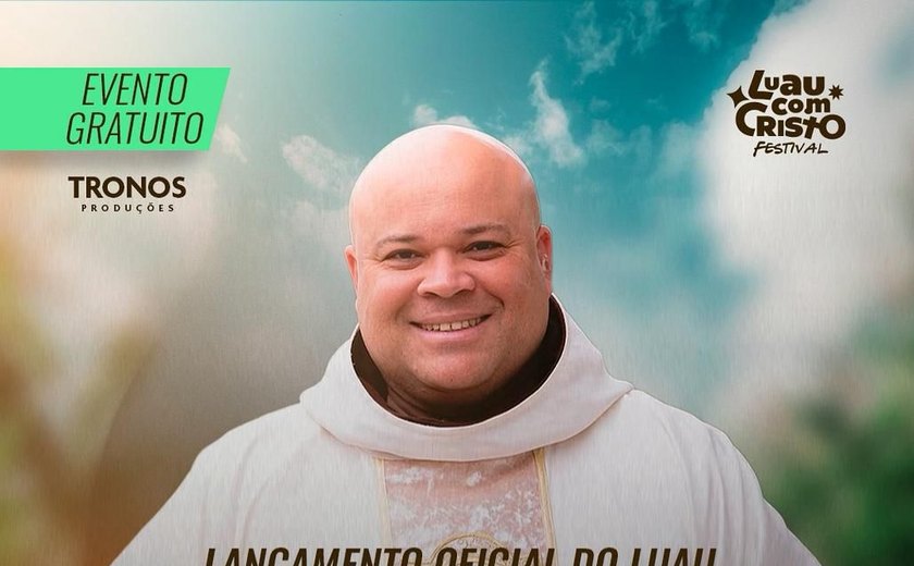 Lançamento oficial do Luau com Cristo 2026 acontece neste sábado no Parque Shopping