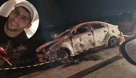 Polícia prende um dos suspeitos de balear e matar jovem carbonizado em Água Branca