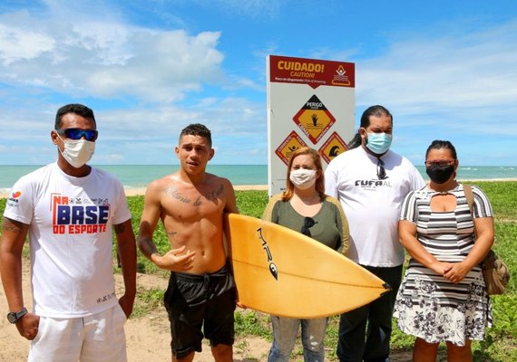 Moradores retomam projeto em bairro com reabertura de acesso à praia