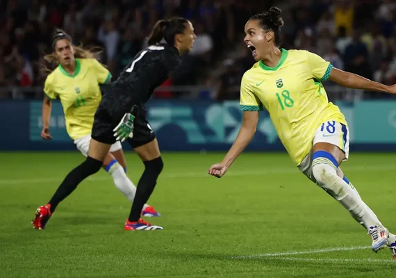 Gabi Portilho decide e Brasil derrota França no futebol feminino