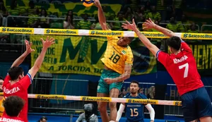 Brasil vence Chile na estreia pelo Sul-Americano de vôlei masculino