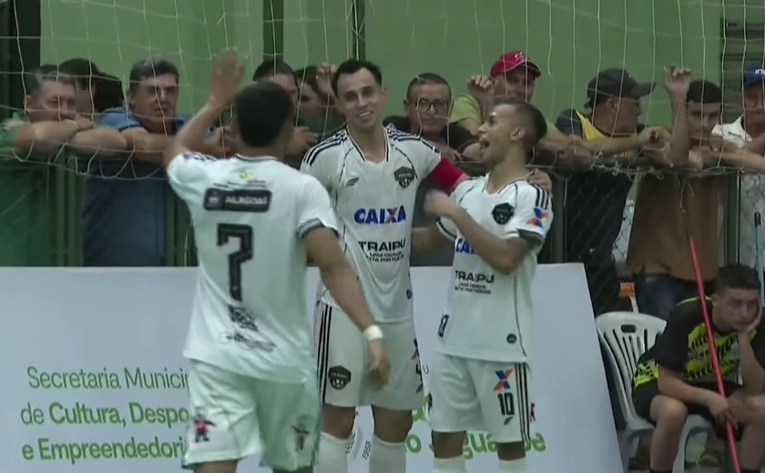 Traipu fecha 7ª rodada do Brasileiro de Futsal na 5ª posição