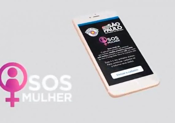 Aplicativo do governo de SP, SOS Mulher é botão de pânico para vítimas de violência