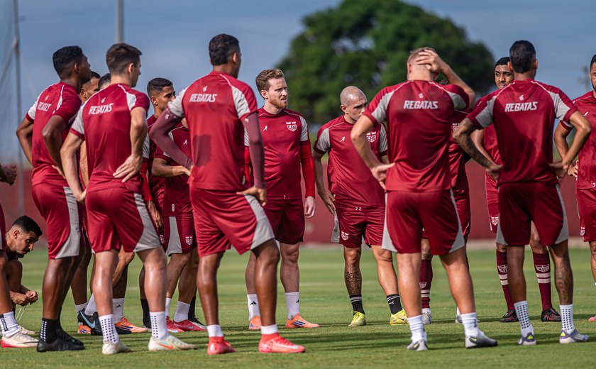 CRB embarca nesta sexta para Arapiraca