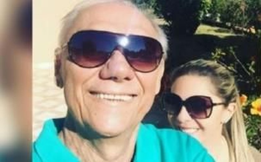 Feliz, Marcelo Rezende surge em foto recuperado e sorrindo