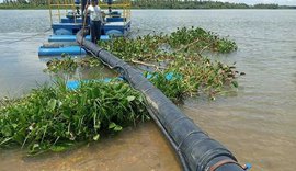 Abastecimento de Piaçabuçu sofre interrupções devido a plantas aquáticas no rio