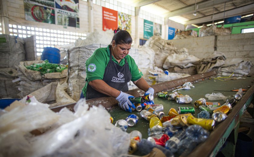 Em 2023, cooperativas parceiras da Prefeitura recolheram 1.765 toneladas de recicláveis