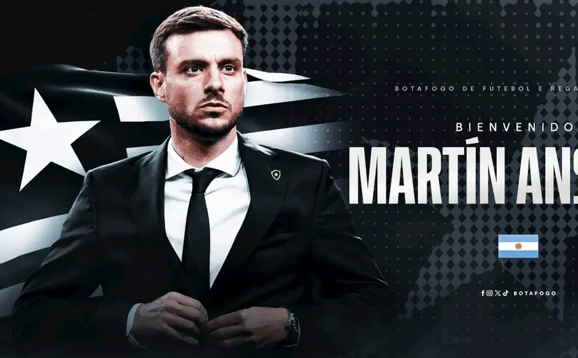 Botafogo anuncia contratação do técnico argentino Martín Anselmi