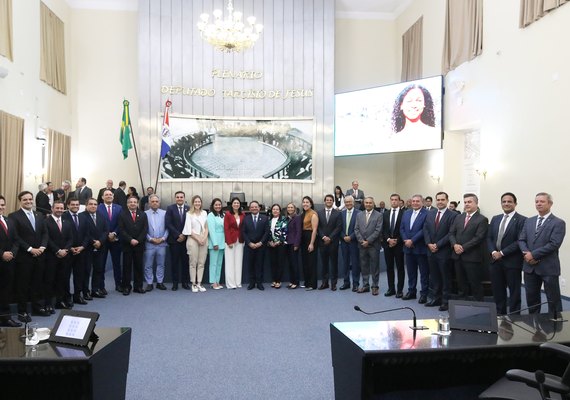 Presidente Marcelo Victor e Mesa Diretora são reeleitos para 2º biênio na Assembleia Legislativa