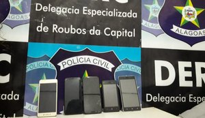 Receptador de telefones celulares é detido pela Polícia Civil em Maceió