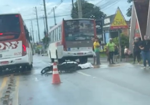 Motociclista morre em acidente em frente a motel na Serraria