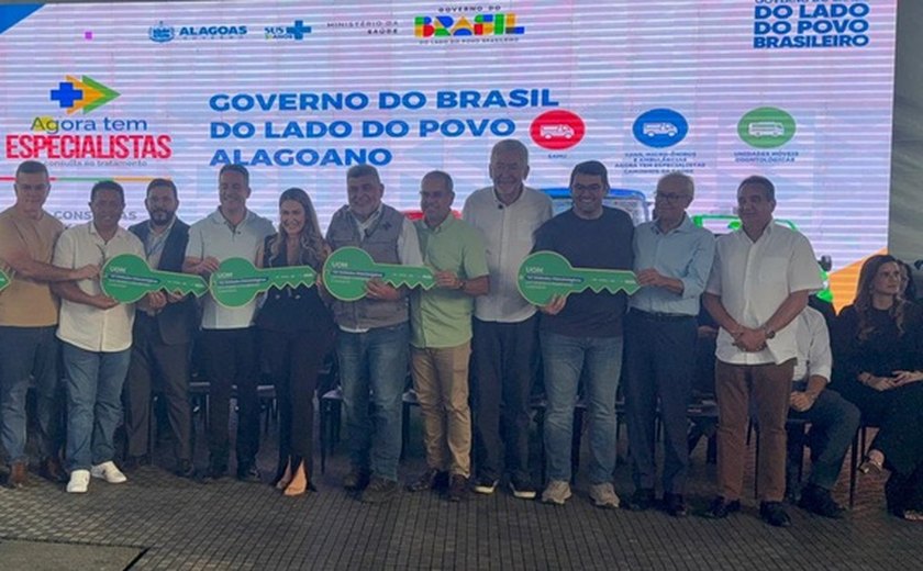 Ministério da Saúde entrega pacote de medidas para reforçar a rede pública de saúde no Alagoas