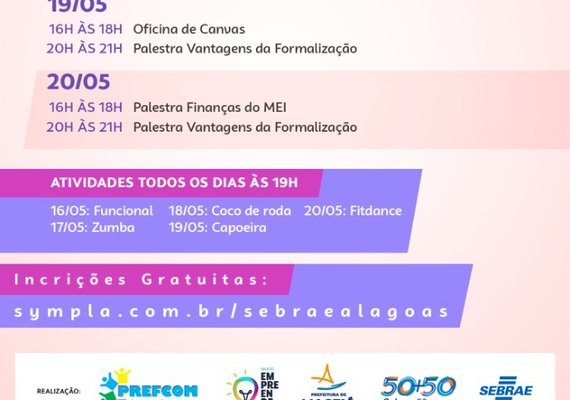 Semana do MEI leva capacitações para Microempreendedores Individuais em Alagoas