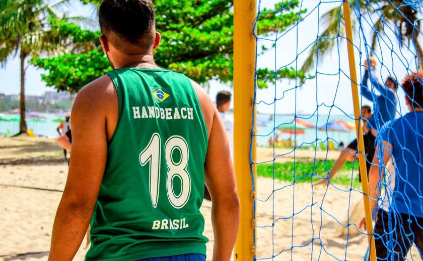 Maceió ganha espaço exclusivo para handebol de praia a partir deste sábado (12)