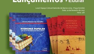 Lançamento coletivo de livros reúne Edufal, Imprensa Oficial e Cesmac