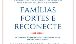 Conisul apresenta projeto Famílias Fortes e Reconecte, da Secretaria Nacional da Família