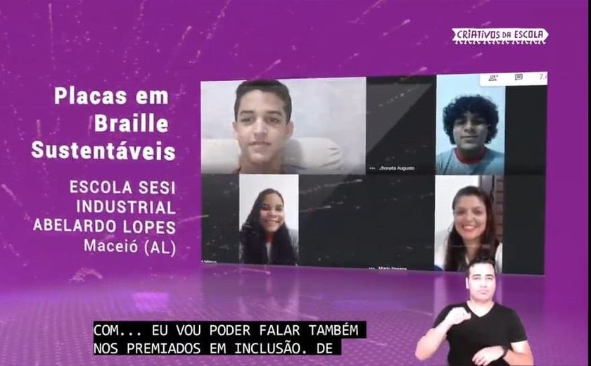 Com projeto de inclusão para deficientes visuais, Escola Sesi Cambona vence prêmio