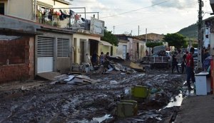 Defesa Civil alerta para risco de terceira enchente em Santana do Ipanema