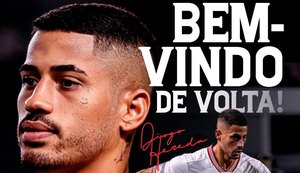 CRB anuncia retorno do lateral-direito Hereda para a temporada 2026