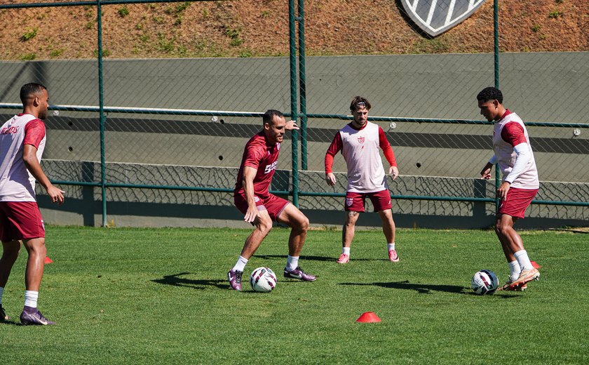 CRB encerra preparação para duelo contra o Athletic pela Série B