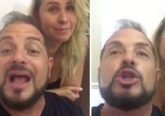 O tempo fechou! Ex-paquita e marido se envolvem em barraco com clientes
