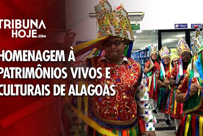 Exposição e entrega de placas comemorativas à patrimônios vivos e culturais de AL