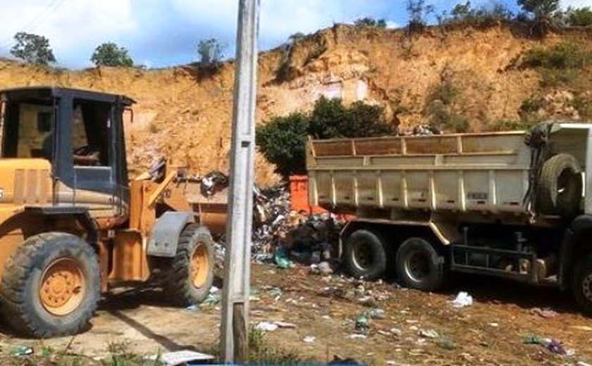 Prefeitura de São Miguel dos Milagres providencia local para descarte de lixo