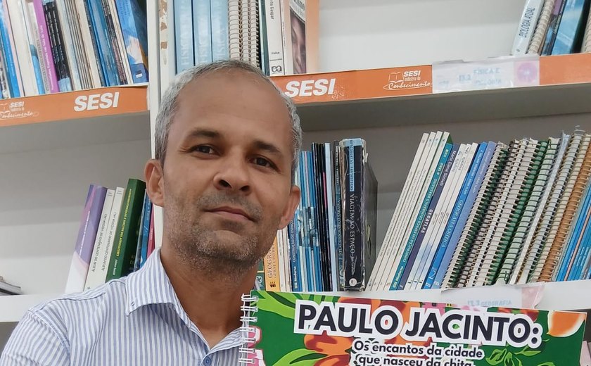 Paulo Jacinto ganha vida em livro que mistura arte, história e aventura