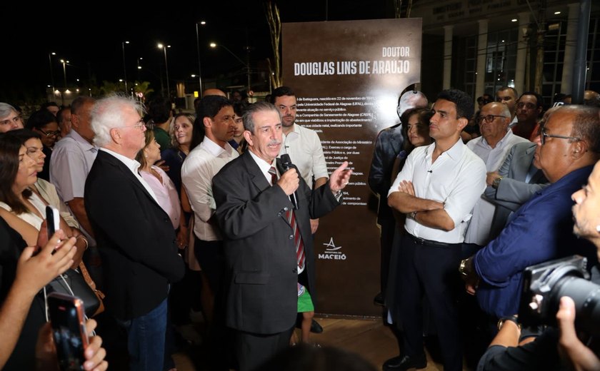 Parque Linear do projeto “Renasce Salgadinho” homenageia procurador de Justiça do MPAL Douglas Lins de Araújo