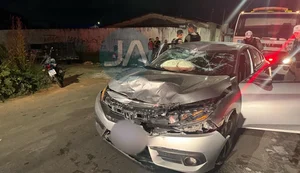 Motociclista fica ferido após colisão frontal em Arapiraca