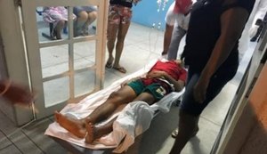 Atentado deixa jovem gravemente ferido e atinge mais dois em Marechal Deodoro