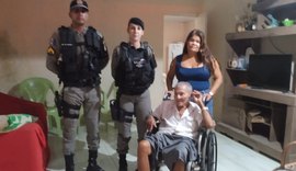 Vida salva: Idoso retorna para casa e família fica feliz com o reencontro